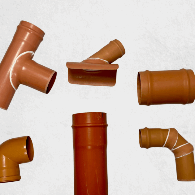 Tubería y conexión alcantarillada