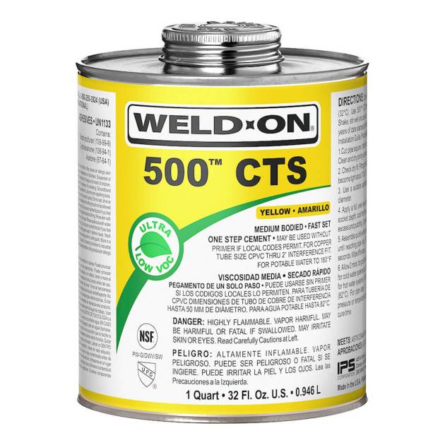 PEGAMENTO WELD-ON 500 CTS