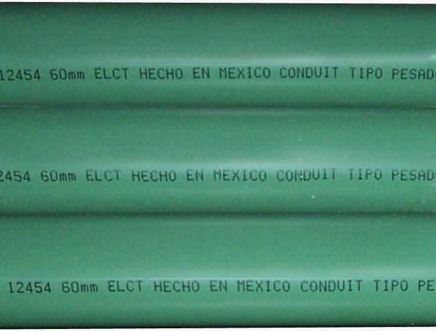 TUBERÍA PVC CONDUIT ELÉCTRICO TIPO PESADO