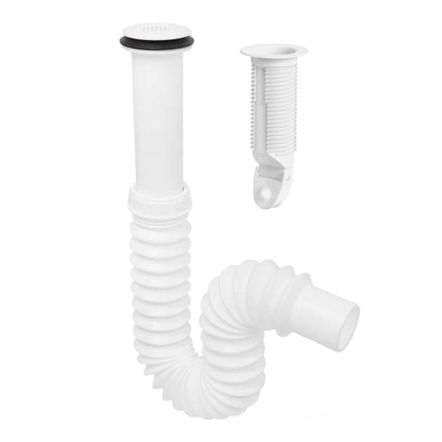 Cespol para Lavabo Flexible Tipo "P" 2235