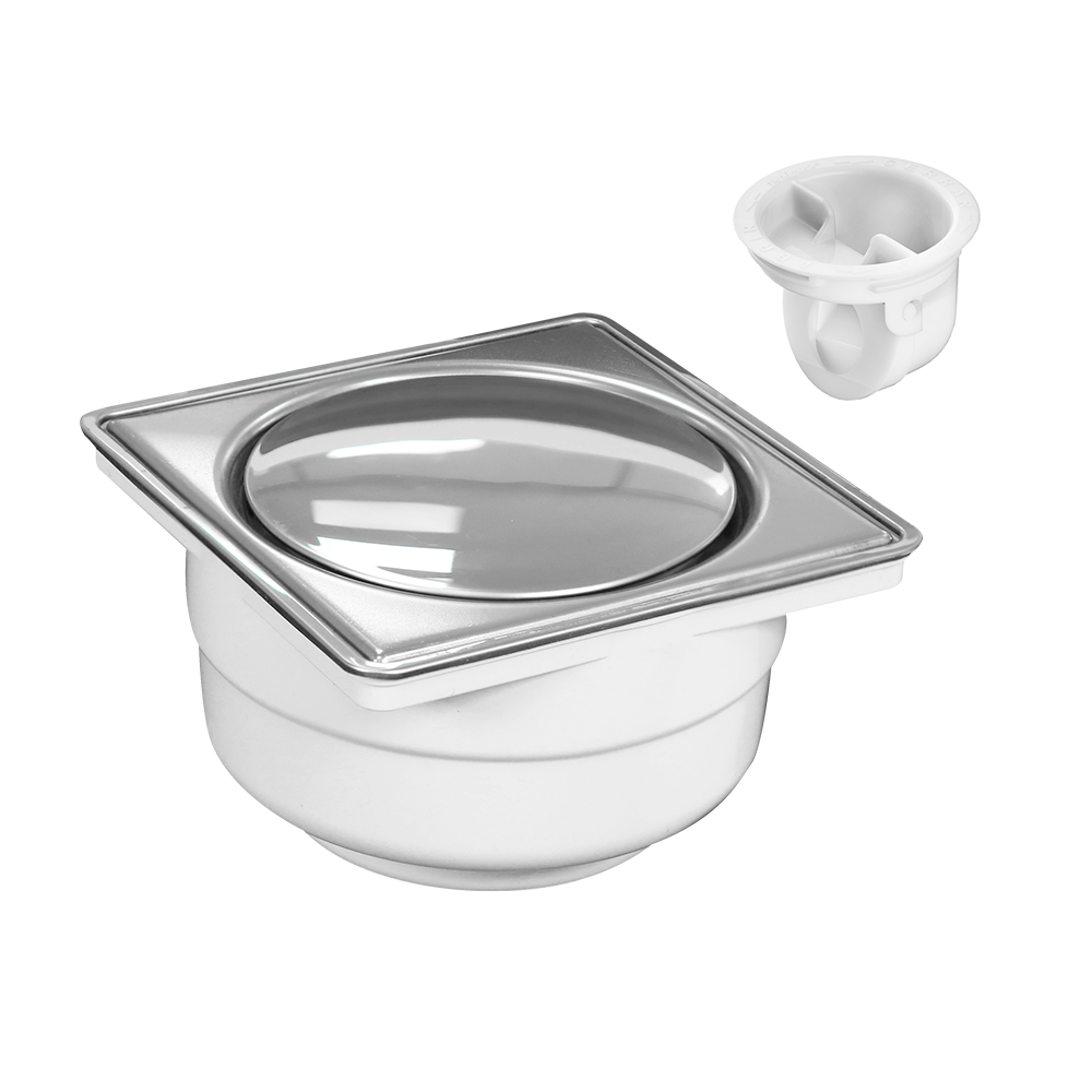 Coladera Universal Push Cuadrada 2248