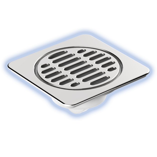 Coladera Instala fácil Acero 2313