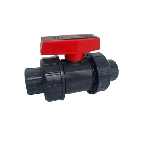 VÁLVULA BOLA UNIÓN DOBLE PVC C-80 CEMENTAR/ROSCAR ERA