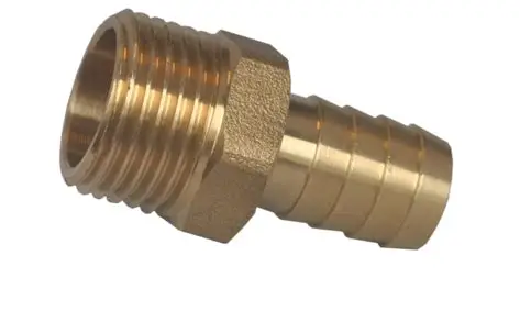 ADAPTADOR MACHO INSERCIÓN BRONCE