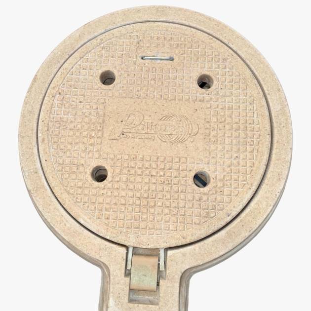 BROCAL POLICONCRETO C/BISAGRA NATURAL Y DREN